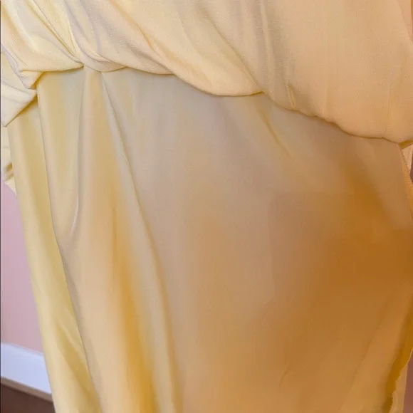 Forever 21 Plus Light Yellow Sleeveless Sun Dress - Picture 3 of 6